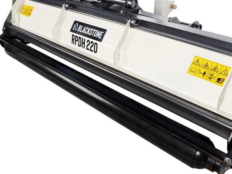 BlackStone RPDH 220 - Mulcher f&uuml;r Traktor - Schwere Reihe - Hydraulikverschiebung