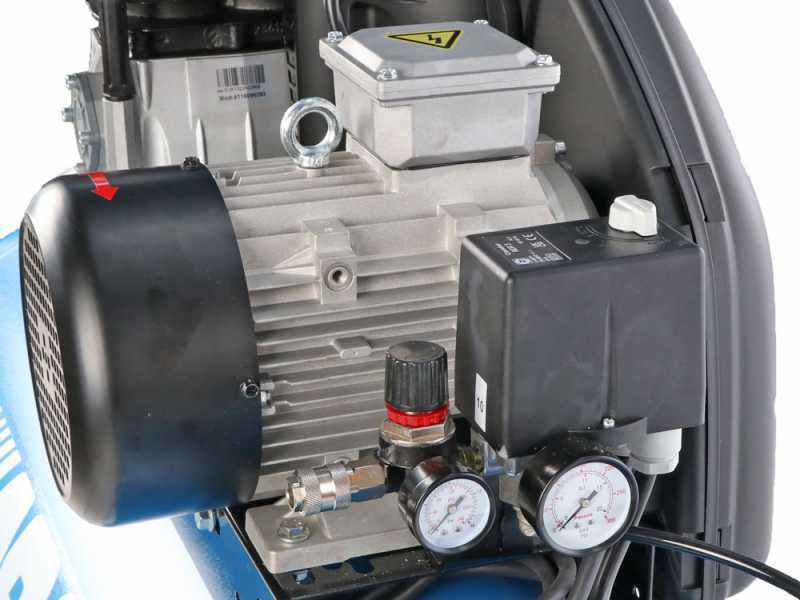 ABAC EXT A29B 200 CT3 - Dreiphasiger elektrischer Luftkompressor mit Riemenantrieb - Motor 3 PS - 200 Liter