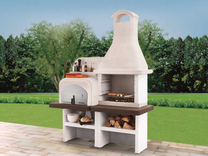 Palazzetti Grado 2 - Grillkamin mit Pizzaofen