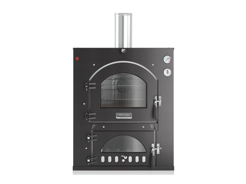 Einbau-Holzbackofen Fontana INC80X65QV