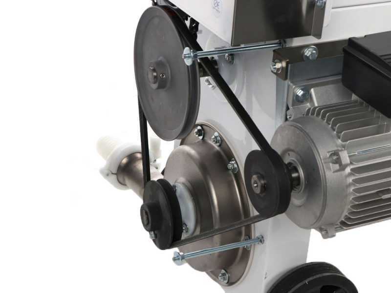 Grifo DVEP20R - Elektrische Abbeermaschine  mit Pumpe und Walzen