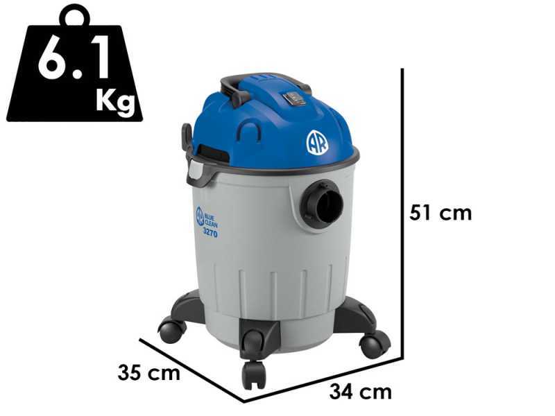 Annovi &amp; Reverberi AR3270 - Staubsauger - Beh&auml;lter aus Kunststoff 20 l - 1200W