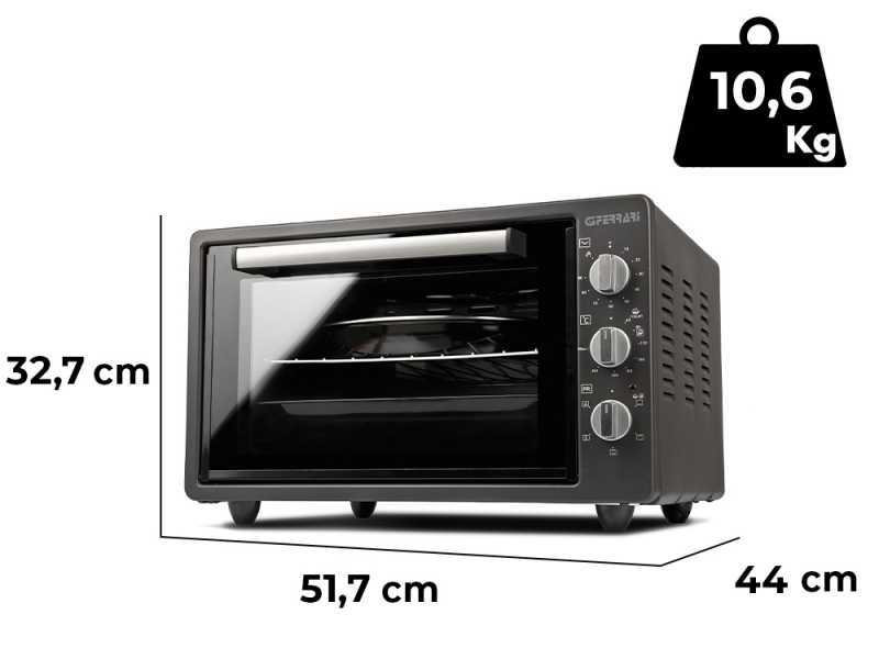 G3 Ferrari Rost&ograve; Titanium Minibackofen - 37 Liter 1500W