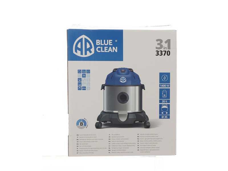 Annovi &amp; Reverberi AR3370 - Staubsauger - Beh&auml;lter aus Edelstahl 20 l - 1400W