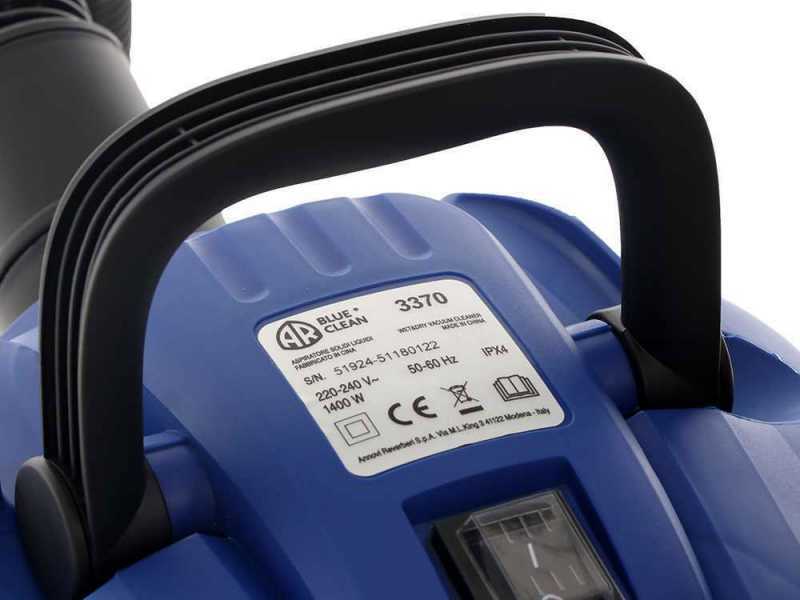 Annovi &amp; Reverberi AR3370 - Staubsauger - Beh&auml;lter aus Edelstahl 20 l - 1400W