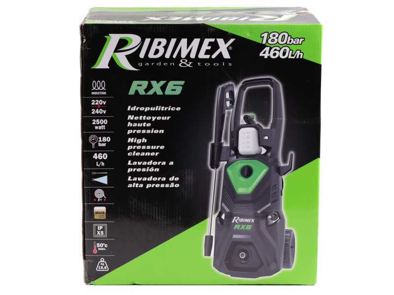 Ribimex RX6 - Kaltwasser-Hochdruckreiniger - 180 bar max -F&ouml;rdermenge 460 lt/h