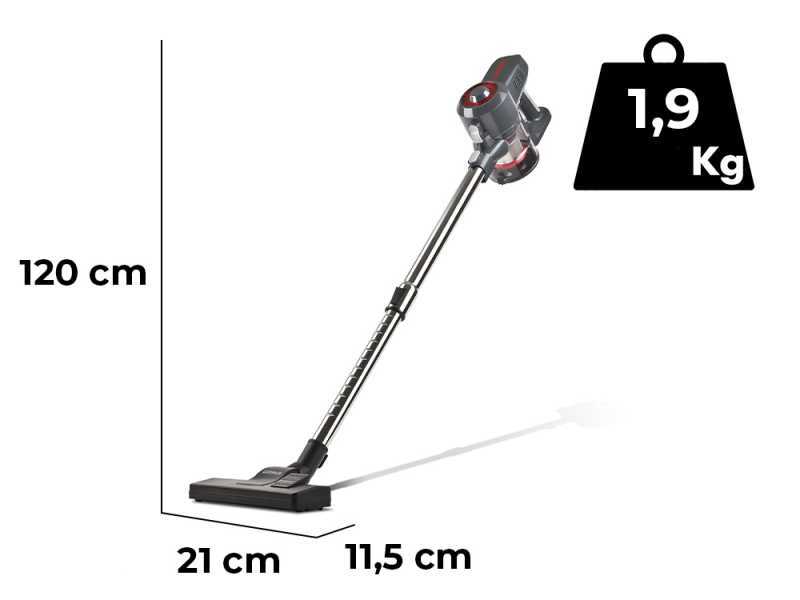 G3 Ferrari Stardust 600 -  2-in-1 Akku-Staubsauger - 600W