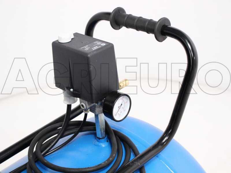 ABAC SILENT A39B 270 CT4 - Schallged&auml;mpfter dreiphasiger riemengetriebener elektrischer Luftkompressor - 4 PS Motor - 270 Liter