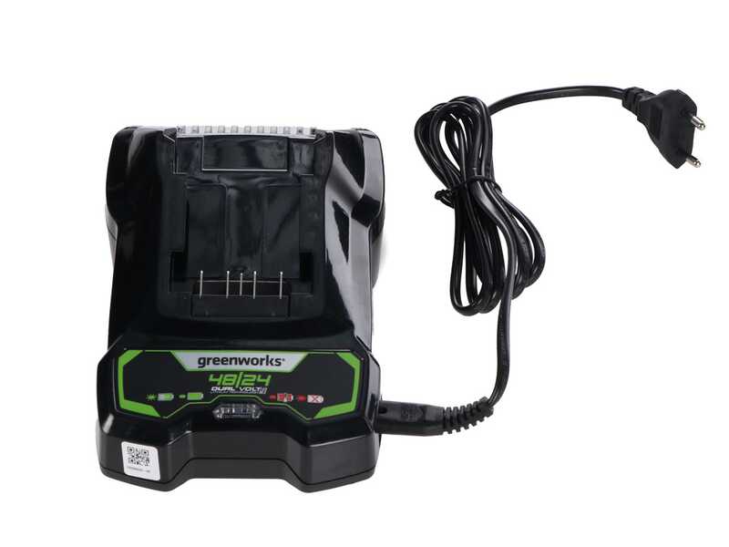 Greenworks GD48BVIIK4- Akku-Laubbl&auml;ser/Laubsauger,  48V/4Ah