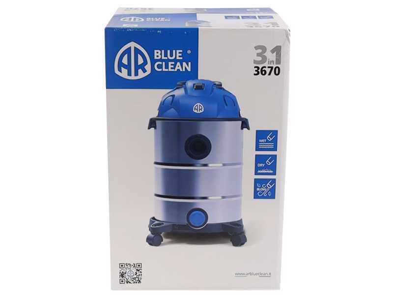 Annovi &amp; Reverberi AR3670 - Staubsauger - Beh&auml;lter aus Edelstahl 30 l - 1600W