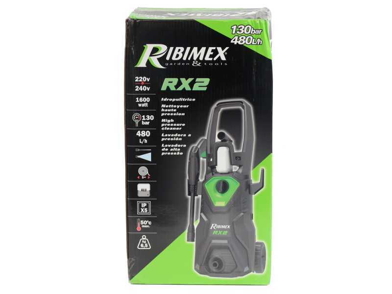 Ribimex RX2 -Kaltwasser-Hochdruckreiniger Ribimex RX2 - 130 bar max - F&ouml;rdermenge 480 l/h