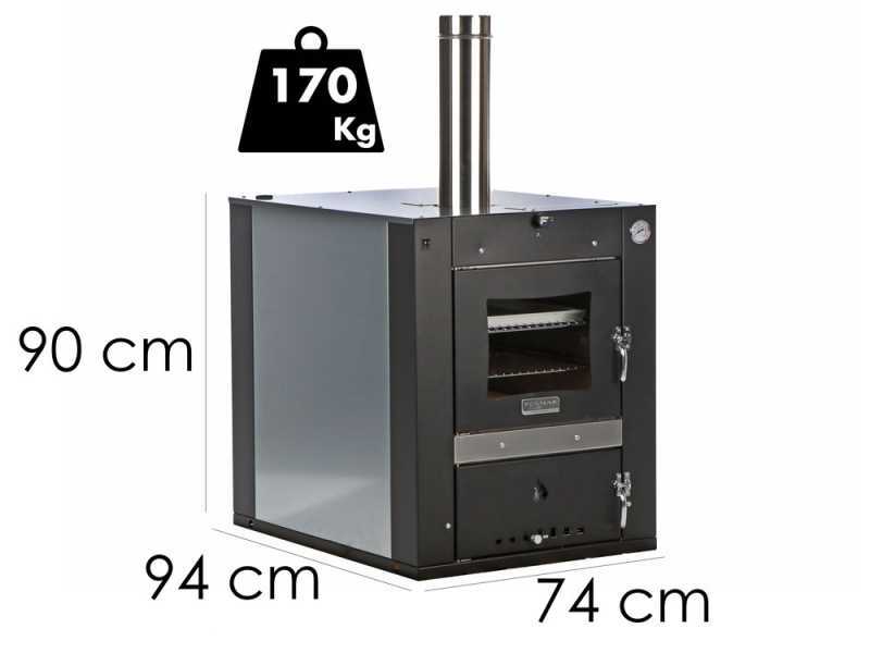 Fontana People - Einbau-Holzbackofen Fontana 80x45 cm