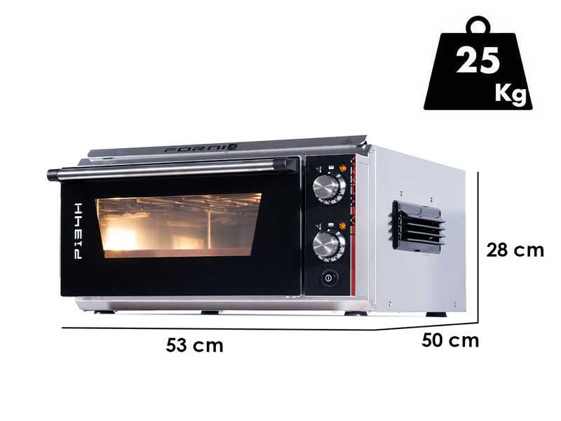 Effeuno Easy Pizza Classic P134H - Pizzaofen - 3000 W