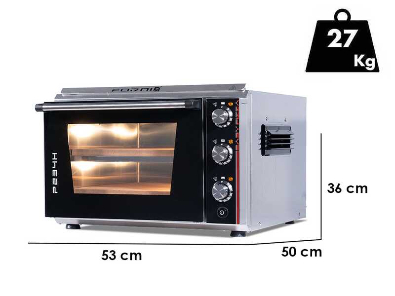 Effeuno Easy Pizza P234H - Pizzaofen - 3200 W