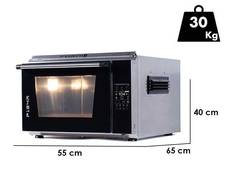 Effeuno Easy Pizza Evolution P134A - Pizzaofen - 2800 W