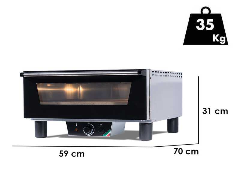 Effeuno Linea N5 Elektro-Pizzaofen - 3200 W