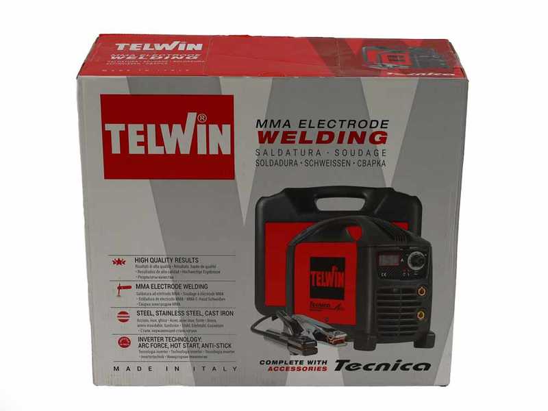 Telwin Tecnica 171/S - Inverter-Schwei&szlig;ger&auml;t (MMA, WIG) + Koffer, Gleichstrom (DC)