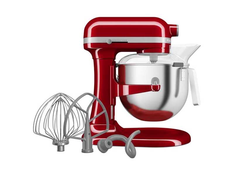 KitchenAid Heavy Duty 5KSM70JPX-EER Rot &ndash; K&uuml;chenmaschine mit Sch&uuml;sselheber