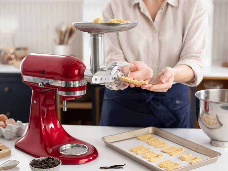 KitchenAid 5KSMFGCA - Fleischwolf- und Keksaufsatz-Set