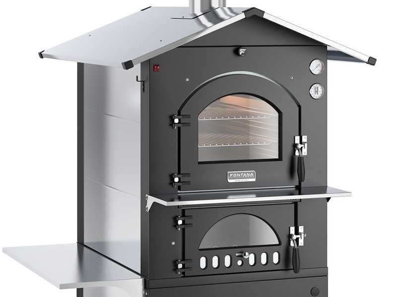 Fontana Gusto - Holzbackofen f&uuml;r den Au&szlig;enbereich 80X65 cm