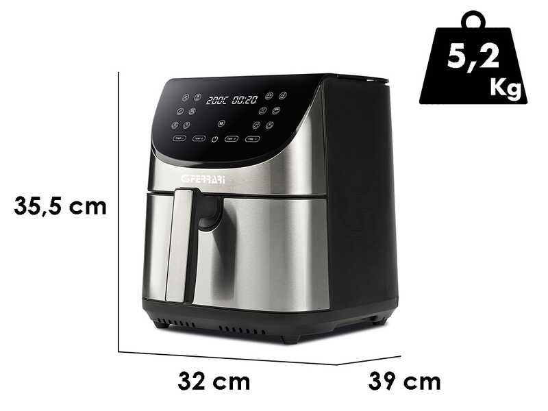 G3 Ferrari Friggisano XXL - Hei&szlig;luftfritteuse