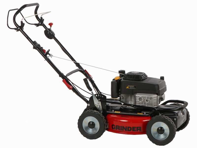Marina Systems GRINDER 4X4 SKW - Rasenm&auml;her mit Radantrieb - Kawasaki-Motor FJ180V - Schnittbreite 52cm
