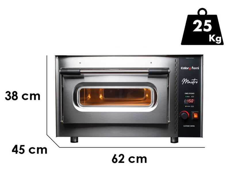 Calory Forni CF62E Mastro - Elektrischer Hochkammer-Pizzaofen
