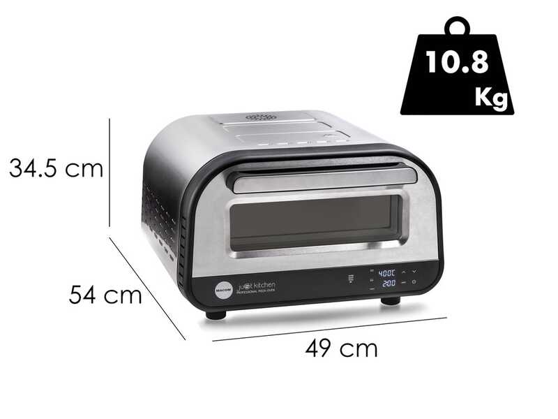 MACOM Just Kitchen - Pizzaofen - 1700W