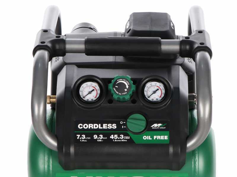 HIKOKI EC36DAW4Z - Tragbarer kabelloser Kompressor - 36V - OHNE BATTERIEN UND LADESTATIONEN