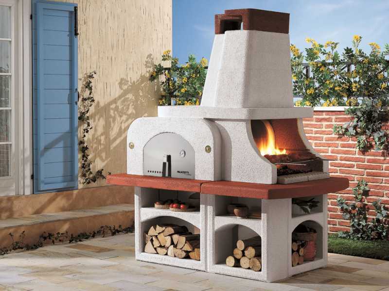 Palazzetti Parenzo - Grillkamin-Holzbackofen