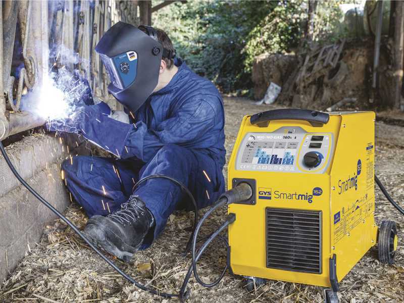 GYS SMARTMIG 162 - Transformatorschwei&szlig;ger&auml;t (MIG/MAG: GAS, NO GAS) - Gleichstrom (DC) &nbsp;
