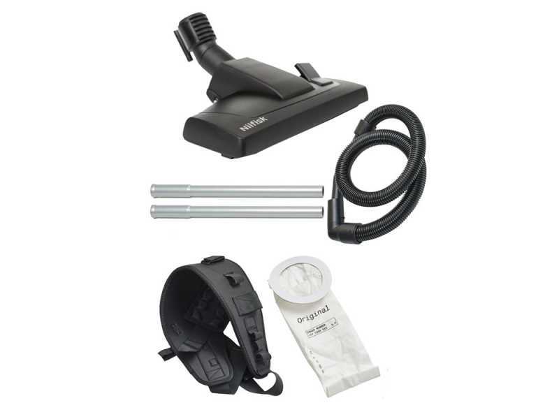 Nilfisk Gd5 Back Hepa Basic EU  - Professioneller R&uuml;ckentragesauger -230V - 780W
