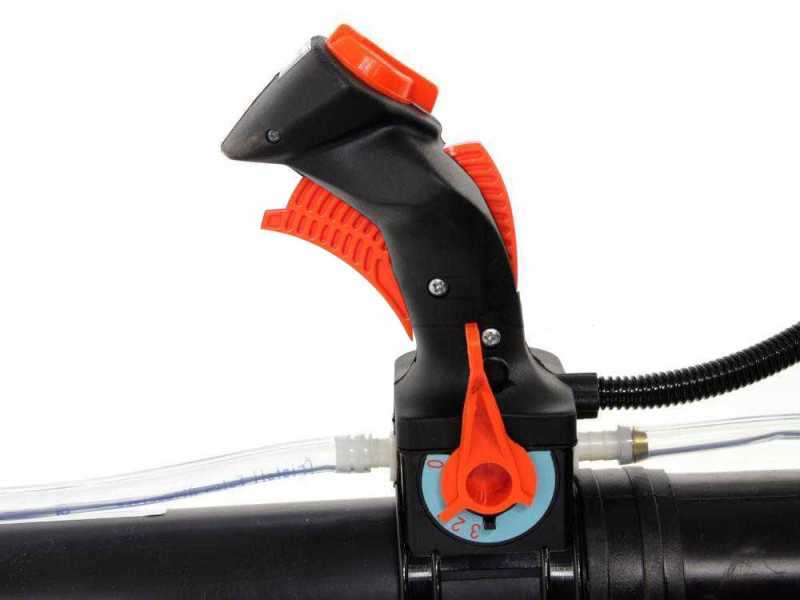 Dal Degan DK 200 - R&uuml;ckenspr&uuml;hger&auml;t mit Benzinmotor - Boosterpumpe - 80 ccm
