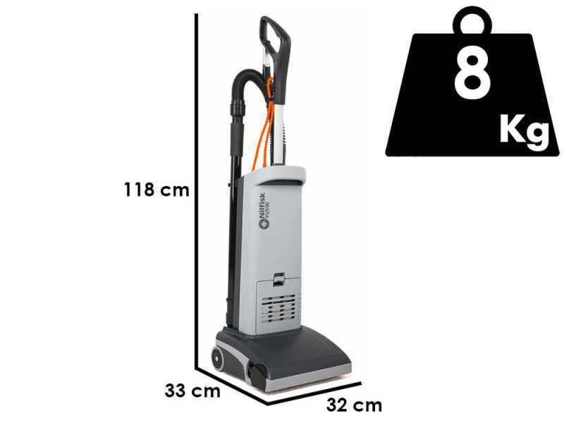 Nilfisk VU500 12 inch SMU EU  - B&uuml;rstsauger - Staubsauger - 900 W