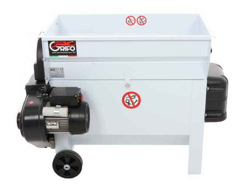 Grifo DVEP20 - Elektrische Abbeermaschine mit Wanne - Mit Schutzvorrichtungen
