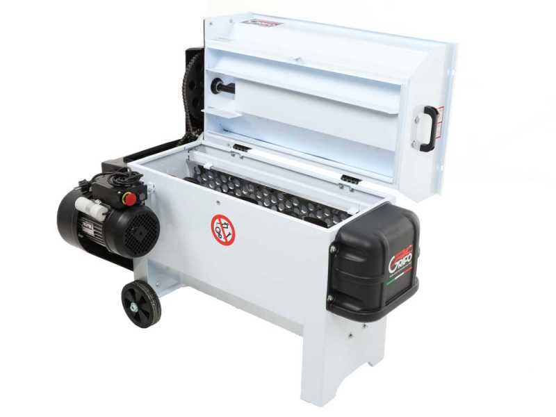 Grifo DVEP20 - Elektrische Abbeermaschine mit Wanne - Mit Schutzvorrichtungen