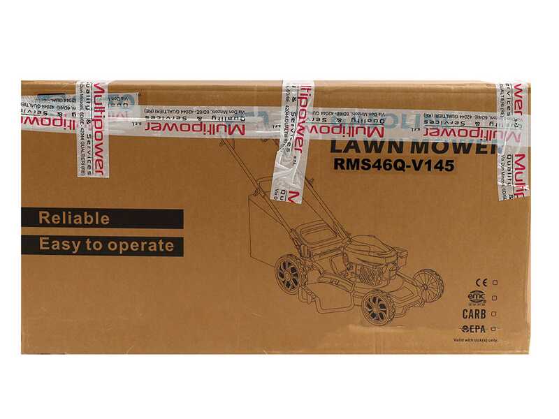 Rato Multipower RMS46Q-V145 - Rasenm&auml;her mit Radantrieb - Rato-Motor 144 ccm