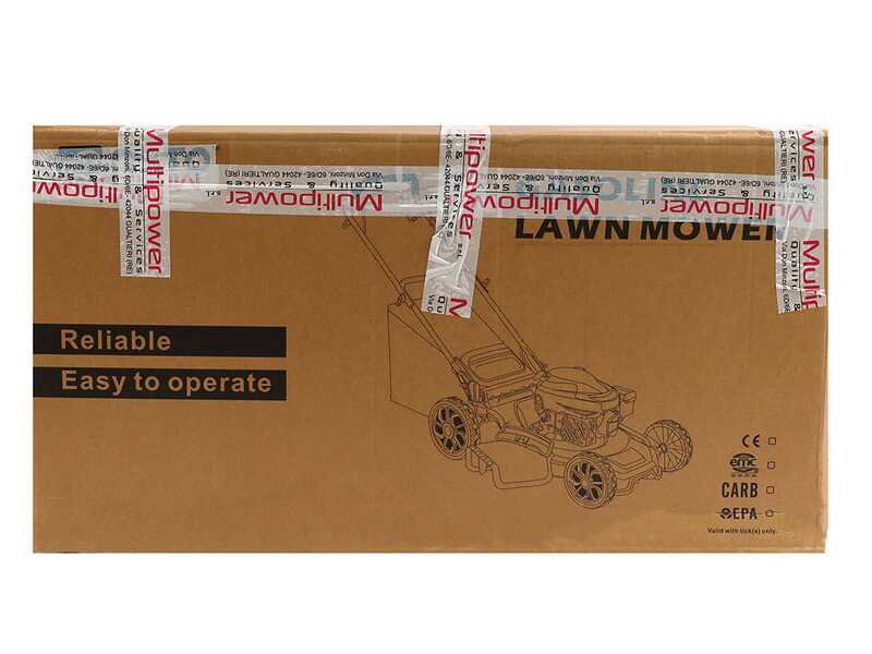 Rato Multipower RMS51Q-V170 - Rasenm&auml;her mit Radantrieb - Benzinmotor Rato 170 cm&sup3;