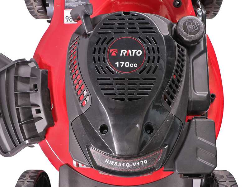 Rato Multipower RMS51Q-V170 - Rasenm&auml;her mit Radantrieb - Benzinmotor Rato 170 cm&sup3;