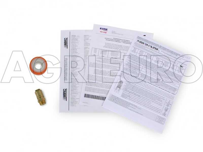 ABAC EXP A49B 90 CT3 &ndash; Drehstrombetriebener Elektroluftkompressor mit Riemenantrieb &ndash; 3-PS-Motor &ndash; 90 Liter
