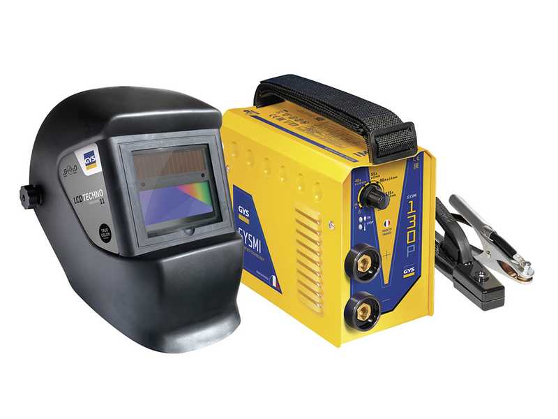 GYS GYSMI 130P - Inverter Schwei&szlig;ger&auml;t (MMA) - Gleichstrom (DC) - Schwei&szlig;maske
