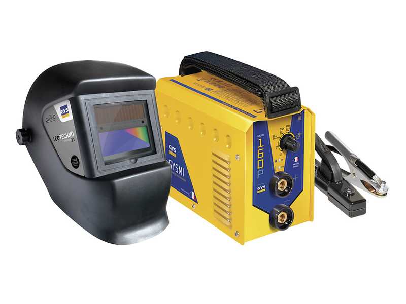 GYS GYSMI 160P - Inverter Schwei&szlig;ger&auml;t (MMA) - Gleichstrom (DC) - Schwei&szlig;maske