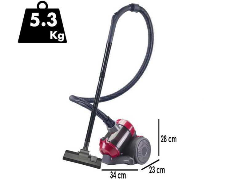 Beper P202ASP200 Zyklon-Staubsauger - 800W