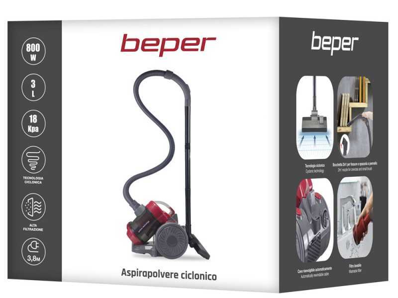 Beper P202ASP200 Zyklon-Staubsauger - 800W