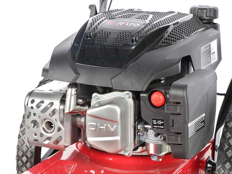 Rato Multipower RCV2.8-22Q-A - Benzin-Fadenm&auml;her mit R&auml;dern und Radantrieb - 4-Takt-Motor