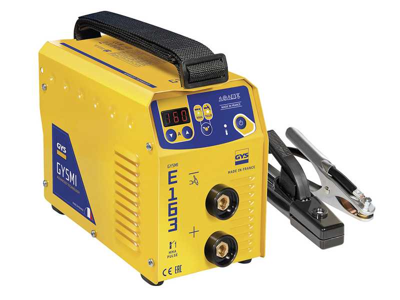 GYS Gysmi E163 - Inverter Schwei&szlig;ger&auml;t (MMA, TIG Lift) - Gleichstrom (DC) - Koffer