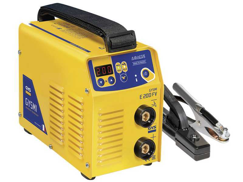 GYS Gysmi E200 FV - Inverter Schwei&szlig;ger&auml;t (MMA, WIG Lift) + Koffer, Gleichstrom (DC)