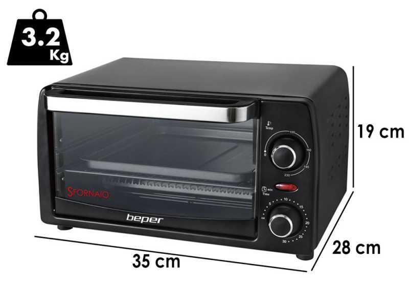 Beper 90882 Miniofen - 1050W