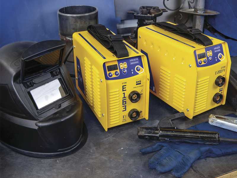 GYS Gysmi E200 FV - Inverter Schwei&szlig;ger&auml;t (MMA, WIG Lift) + Schwei&szlig;maske, Gleichstrom (DC)