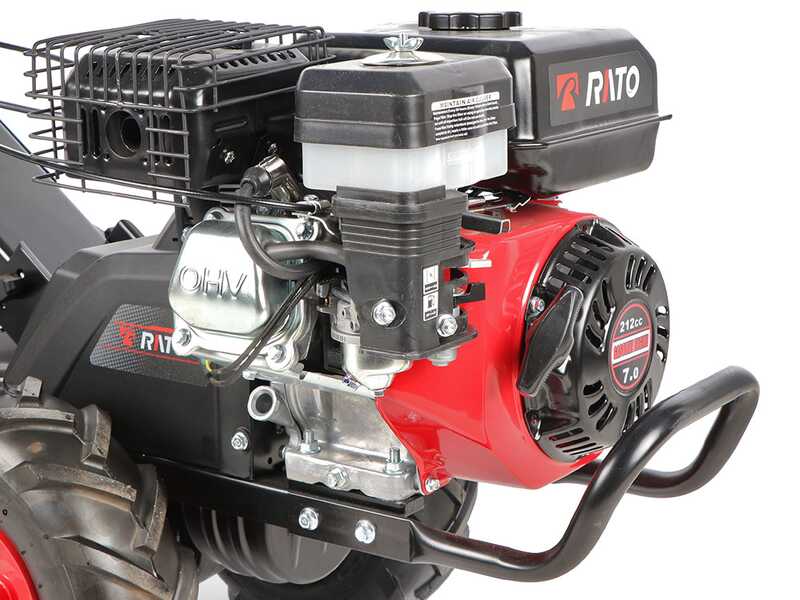 Rato Multipower RG3.6-55Q-D-H - Benzin-Einachsschlepper Eurosystems212 ccm - 7 PS